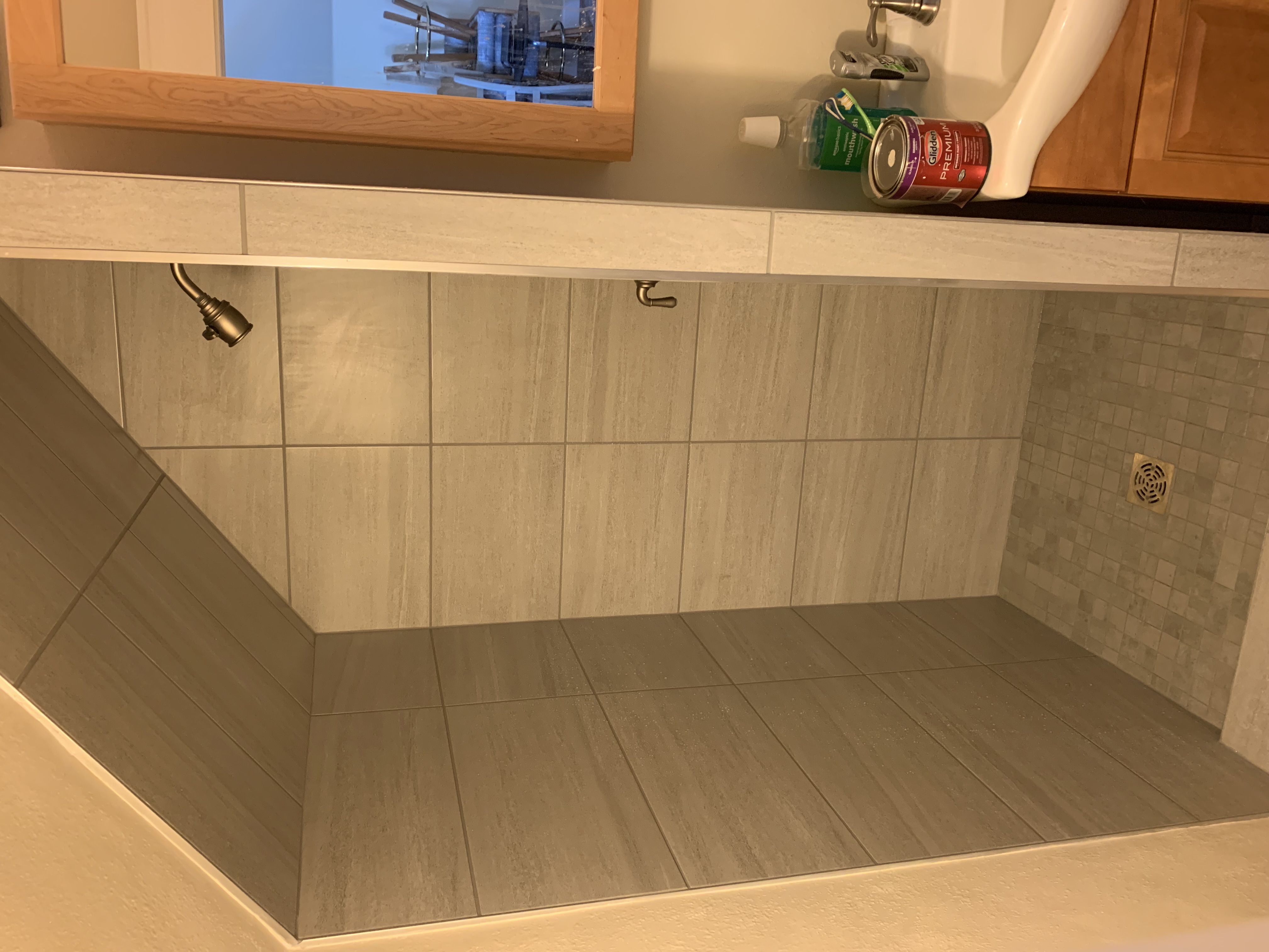 Perfect repaired bathroom tiles after professional repair in Seattle WA